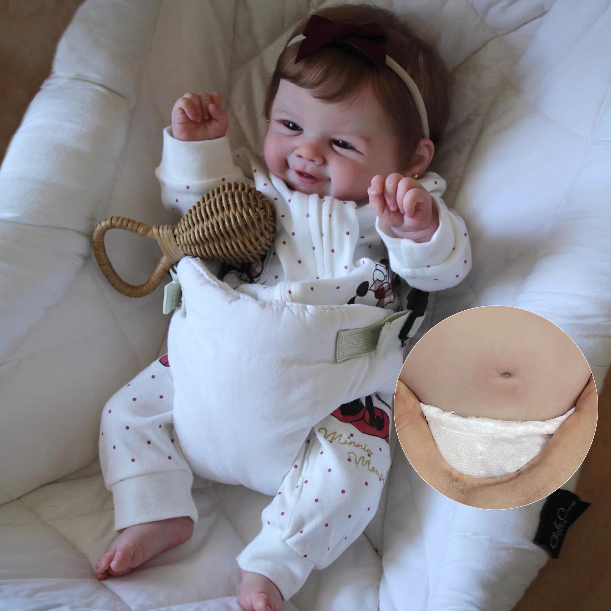 Reborn Silicone Solido Bebe Reborn Realista Para Comprar Bebê