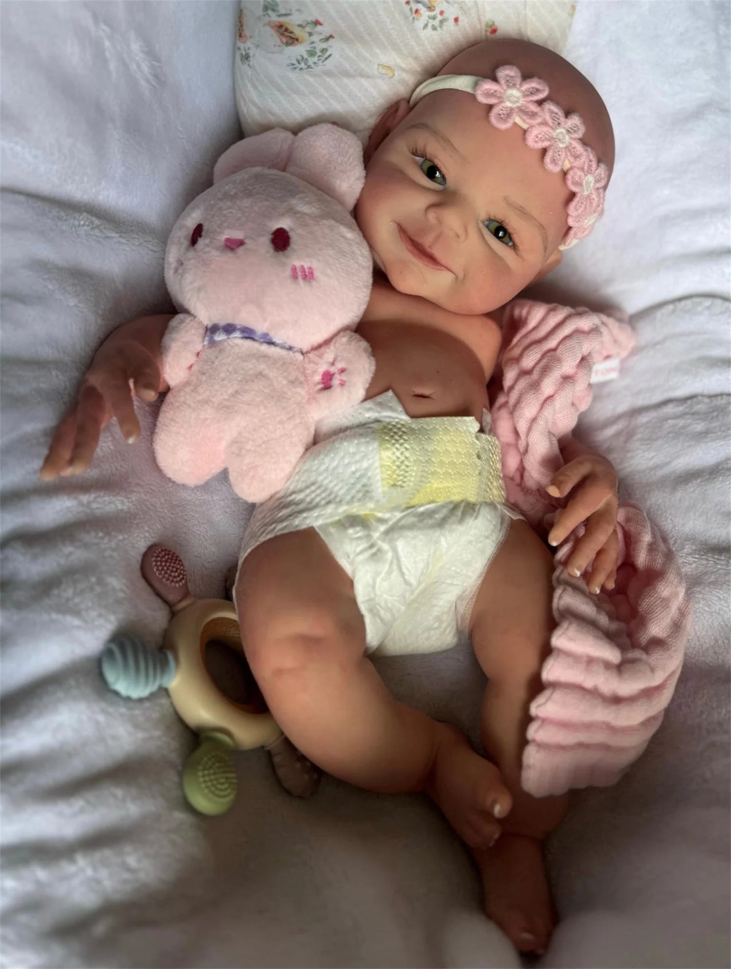 Bebê Reborn Silicone Sólido Corpo Inteiro