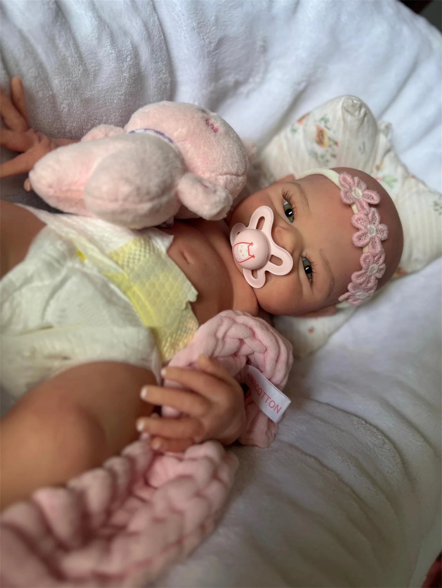 Bebê Reborn Silicone Sólido Corpo Inteiro