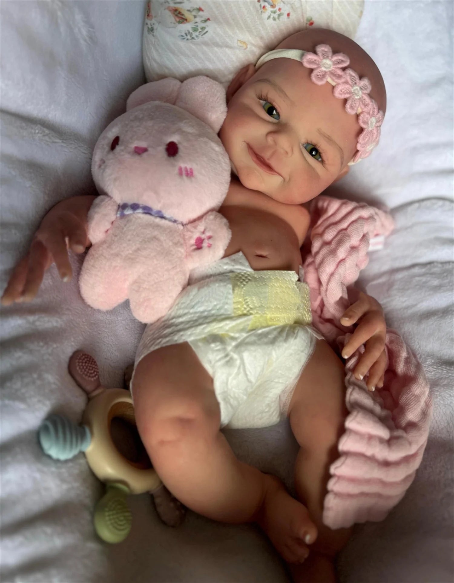 Bebê Reborn Silicone Sólido Corpo Inteiro