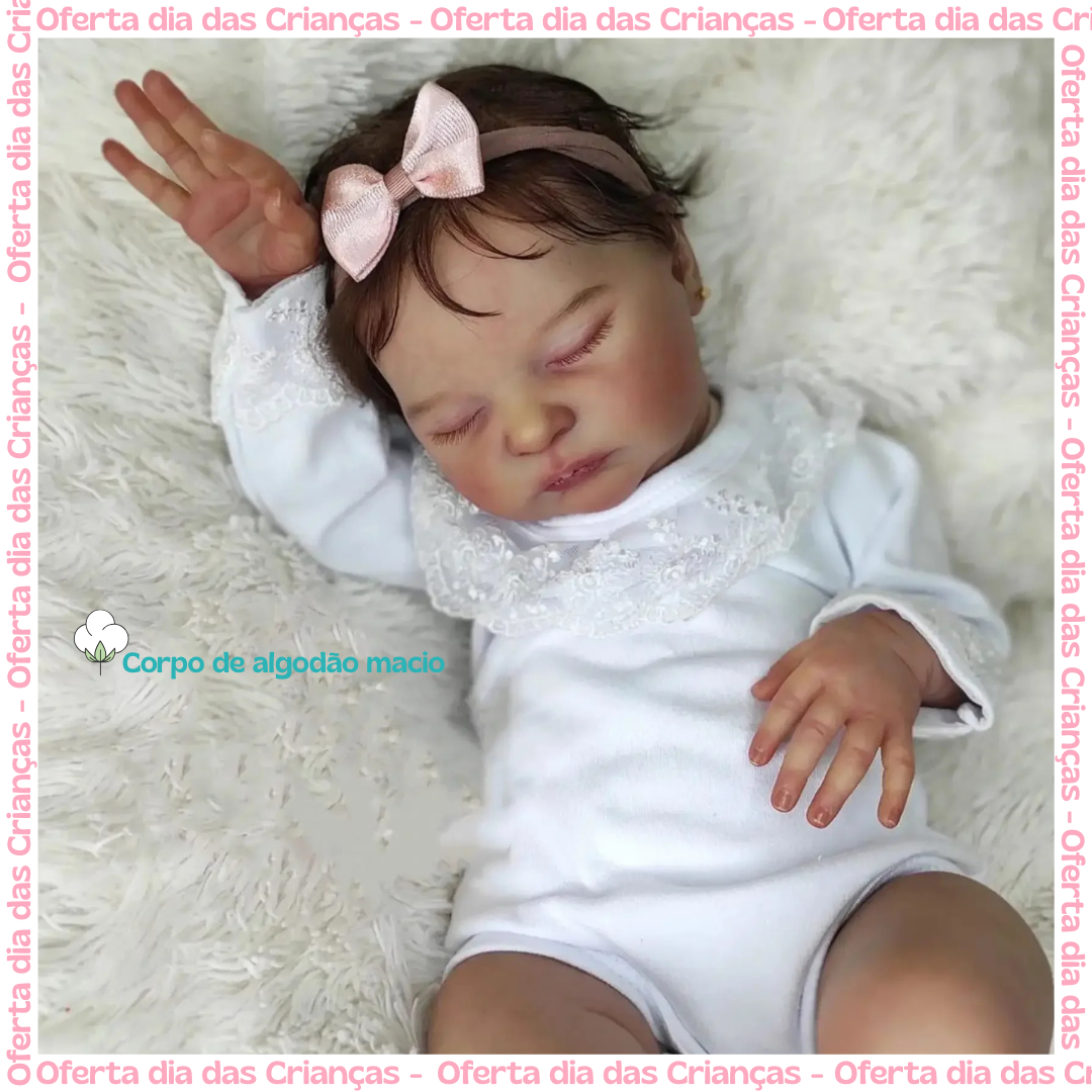 Bebê Reborn Realista Flor