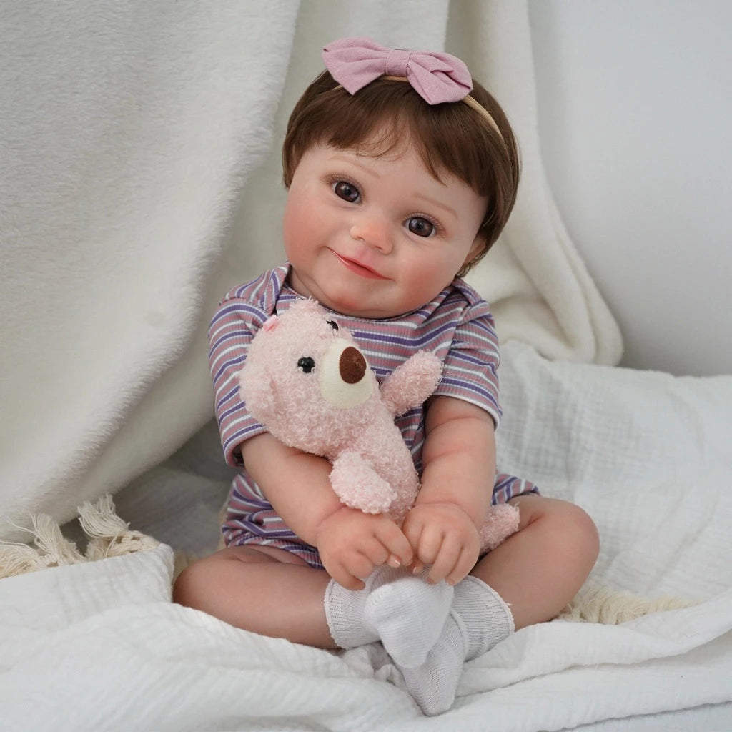 Bebe-Reborn-Alessia-Vinil-Siliconado-Macio-48cm-Sonho-Reborn