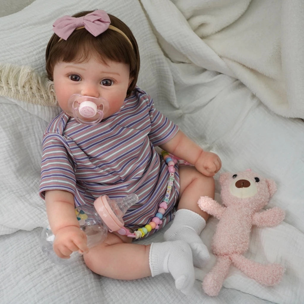 Bebe-Reborn-Alessia-Vinil-Siliconado-Macio-48cm-Sonho-Reborn
