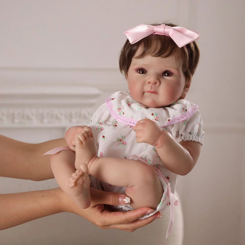 Bebe-Reborn-Realista-cecilia-Vinil-Siliconado-Macio-48cm-Sonho-Reborn