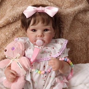 Bebe-Reborn-Realista-cecilia-Vinil-Siliconado-Macio-48cm-Sonho-Reborn