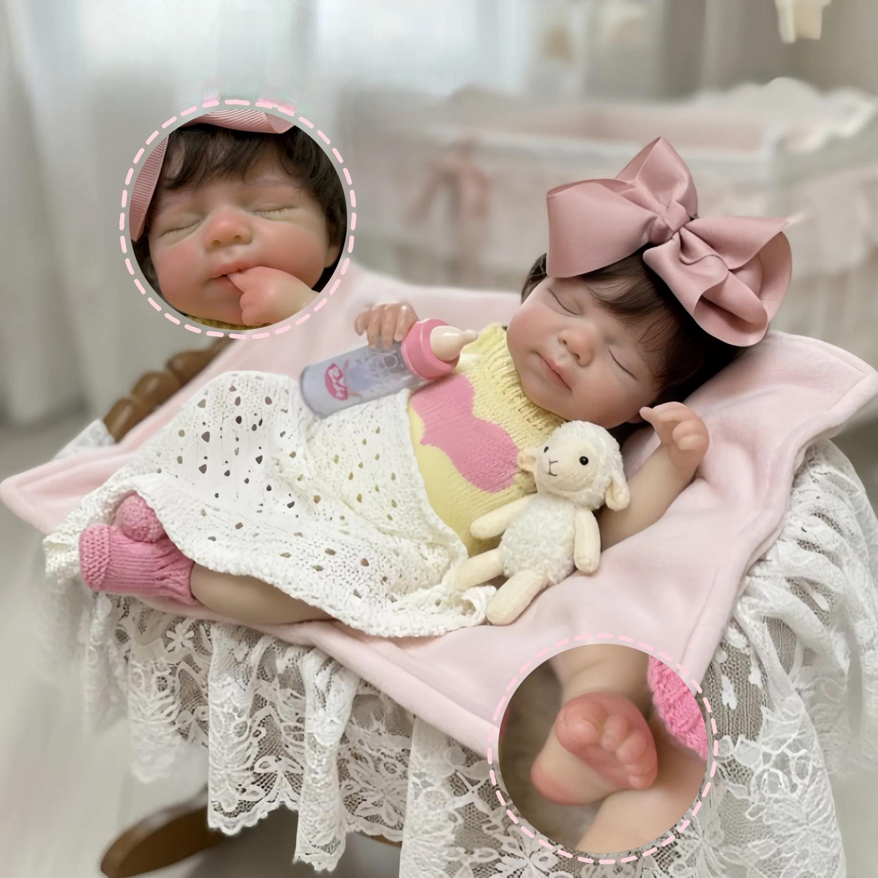 Bebe_Reborn_Hiper_Realista_Lucinda_Silicone_Solido_Molinho