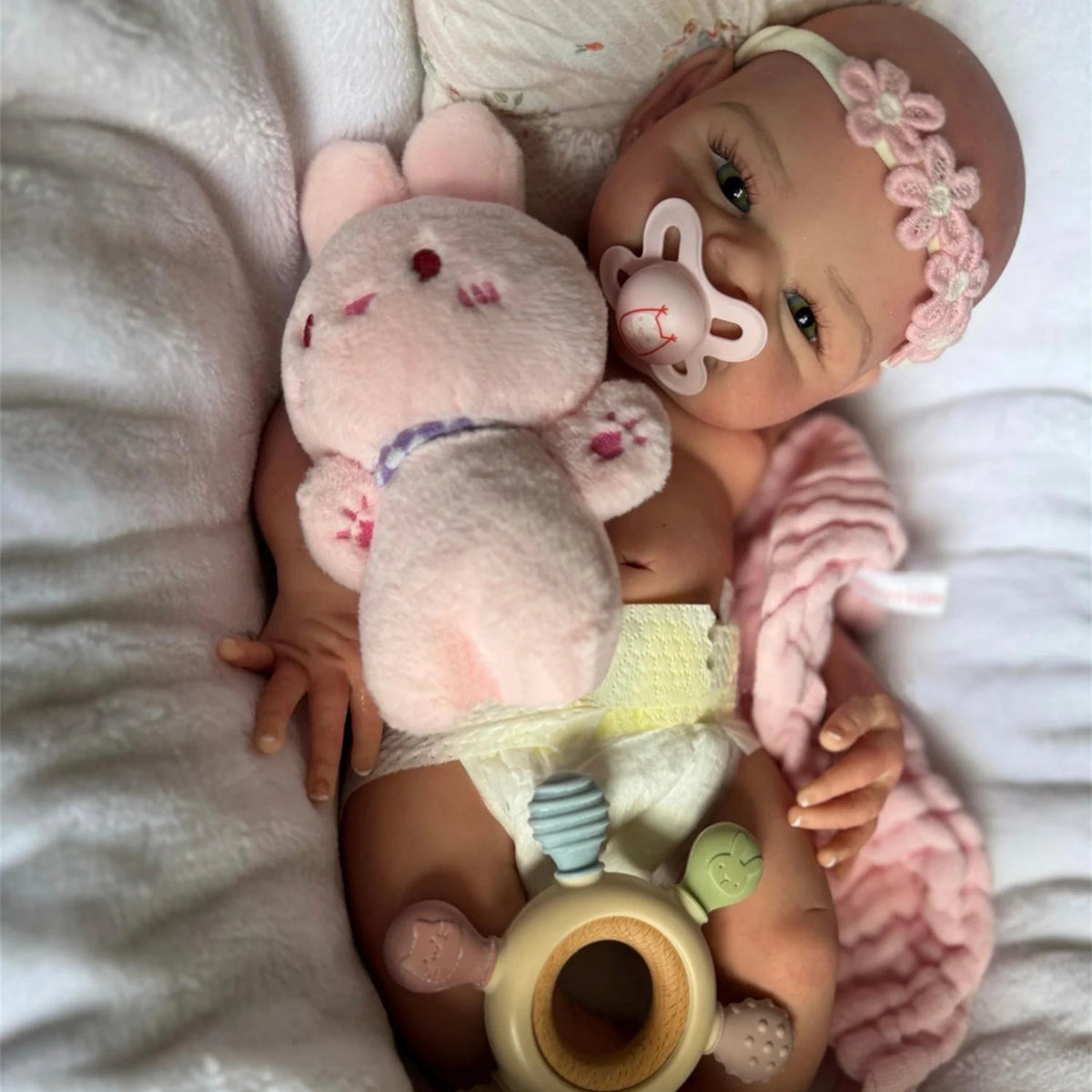 Bebê Reborn Silicone Sólido Corpo Inteiro