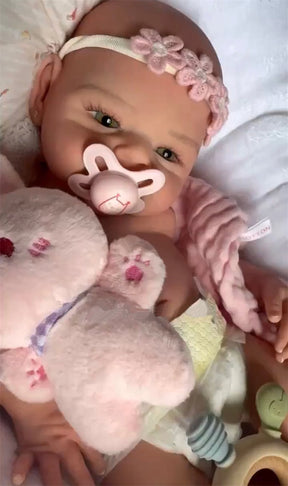 Bebê Reborn Silicone Sólido Corpo Inteiro