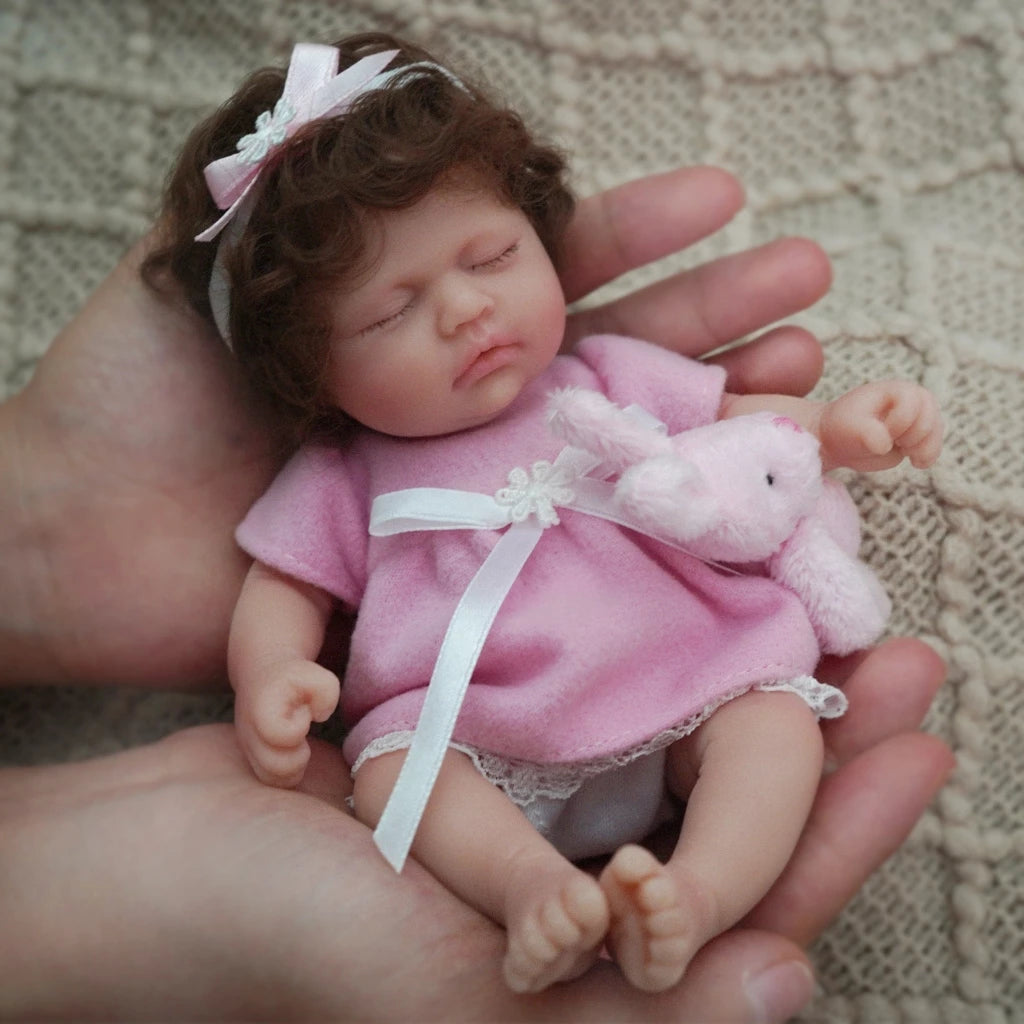 MIni_Bebe_Reborn_Lisandra_Silicone_Solido_Molinho_20_sonho_reborn
