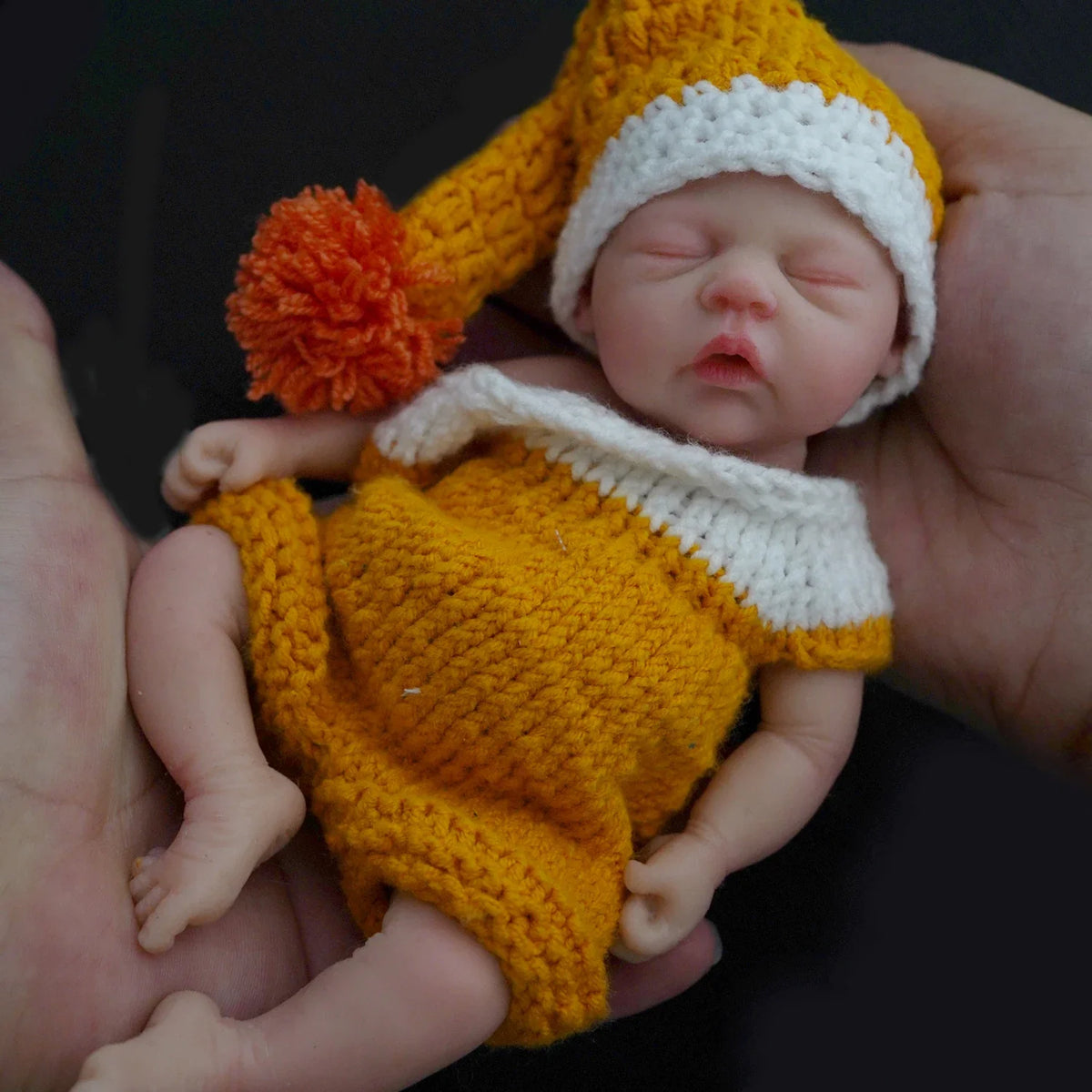 Mini_Bebe_Reborn_Ariel_Silicone_Solido_Corpo_Molinho