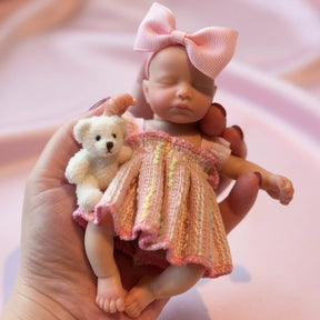 Mini_Bebe_Reborn_Belinha_Silicone_Solido_Corpo_Molinho_Sonho_Reborn