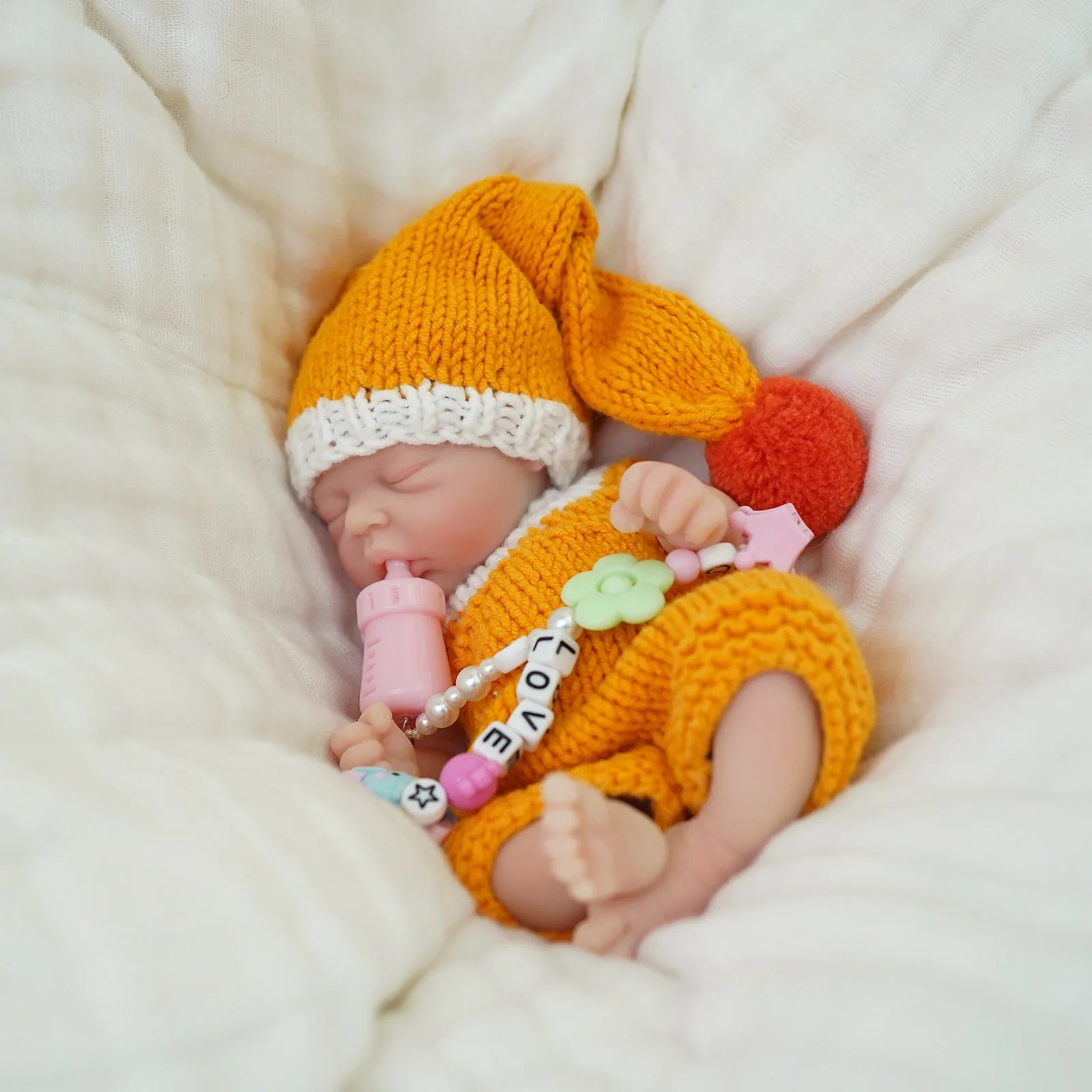 Mini_Bebe_Reborn_Maluzinha_Silicone_Solido_Corpo_Molinho_Sonho_Reborn