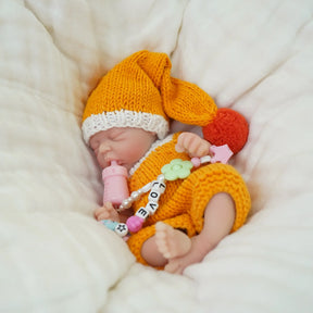 Mini_Bebe_Reborn_Maluzinha_Silicone_Solido_Corpo_Molinho_Sonho_Reborn