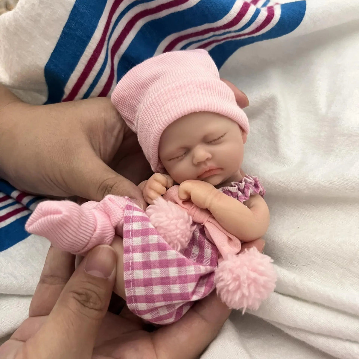 Mini_Bebe_Reborn_Mirelinha_Silicone_Solido_Corpo_Molinho_Sonho_Reborn
