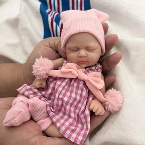 Mini_Bebe_Reborn_Mirelinha_Silicone_Solido_Corpo_Molinho_Sonho_Reborn