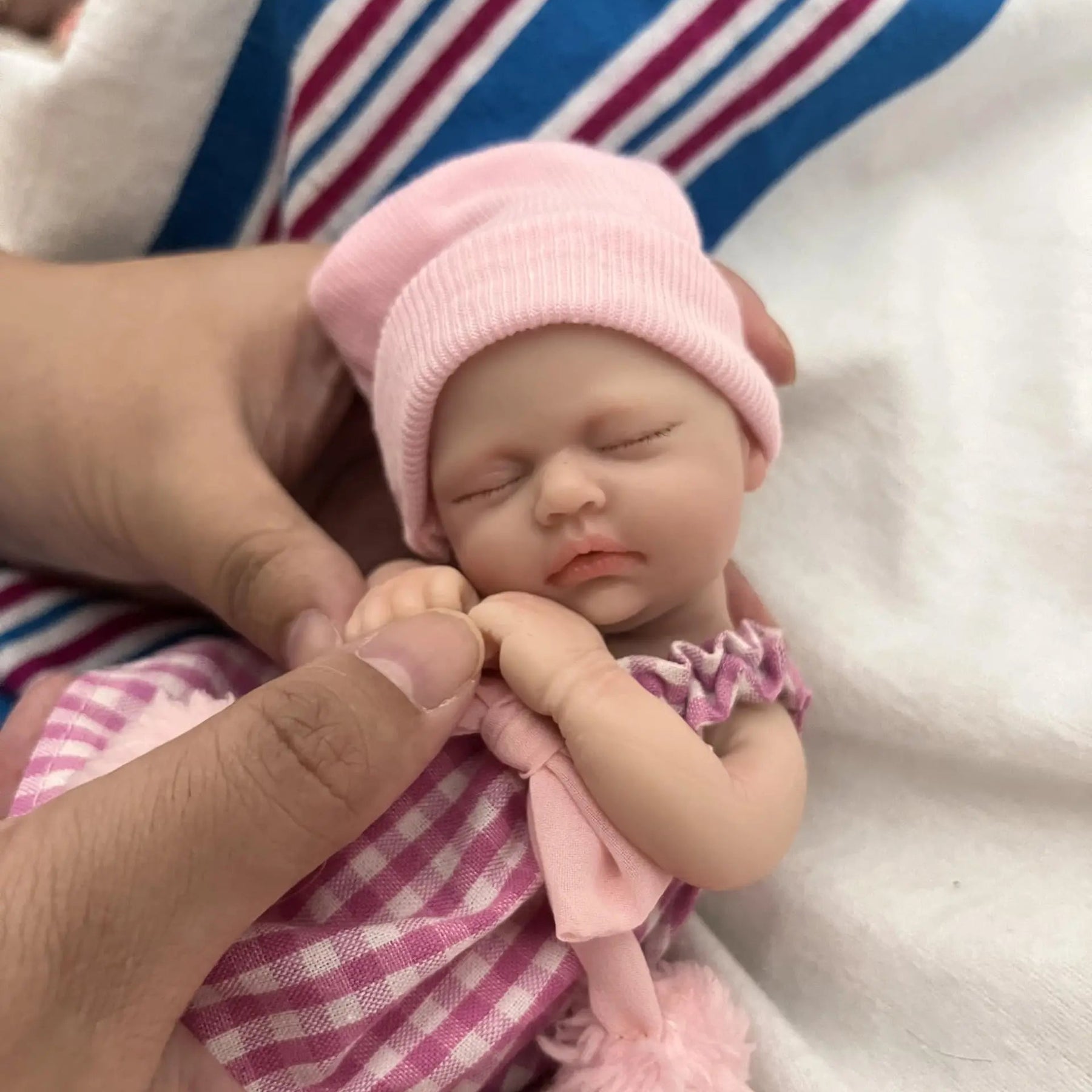 Mini_Bebe_Reborn_Mirelinha_Silicone_Solido_Corpo_Molinho_Sonho_Reborn