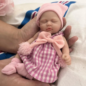 Mini_Bebe_Reborn_Mirelinha_Silicone_Solido_Corpo_Molinho_Sonho_Reborn