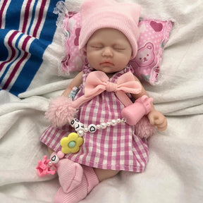 Mini_Bebe_Reborn_Mirelinha_Silicone_Solido_Corpo_Molinho_Sonho_Reborn