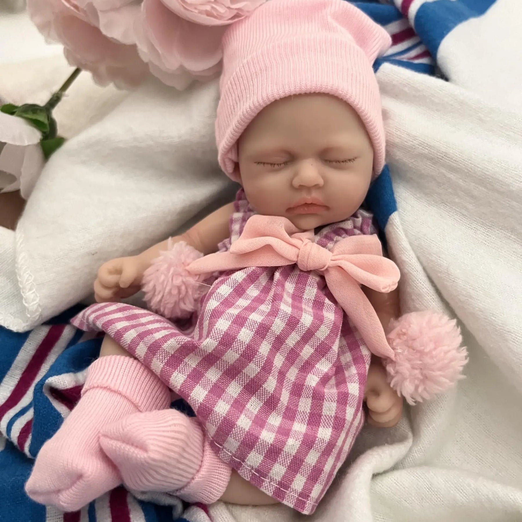 Mini_Bebe_Reborn_Mirelinha_Silicone_Solido_Corpo_Molinho_Sonho_Reborn