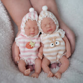 Mini_Bebes_Reborn_Irmaos_Gael_e_Clara_Silicone_Solido_sonho_reborn
