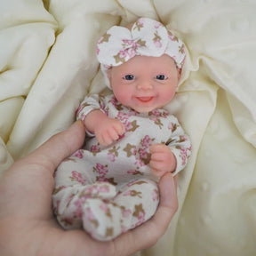 Mini_bebe_Reborn_Hiper_Realista_Stella_Silicone_Solido_Molinho_sonho_reborn