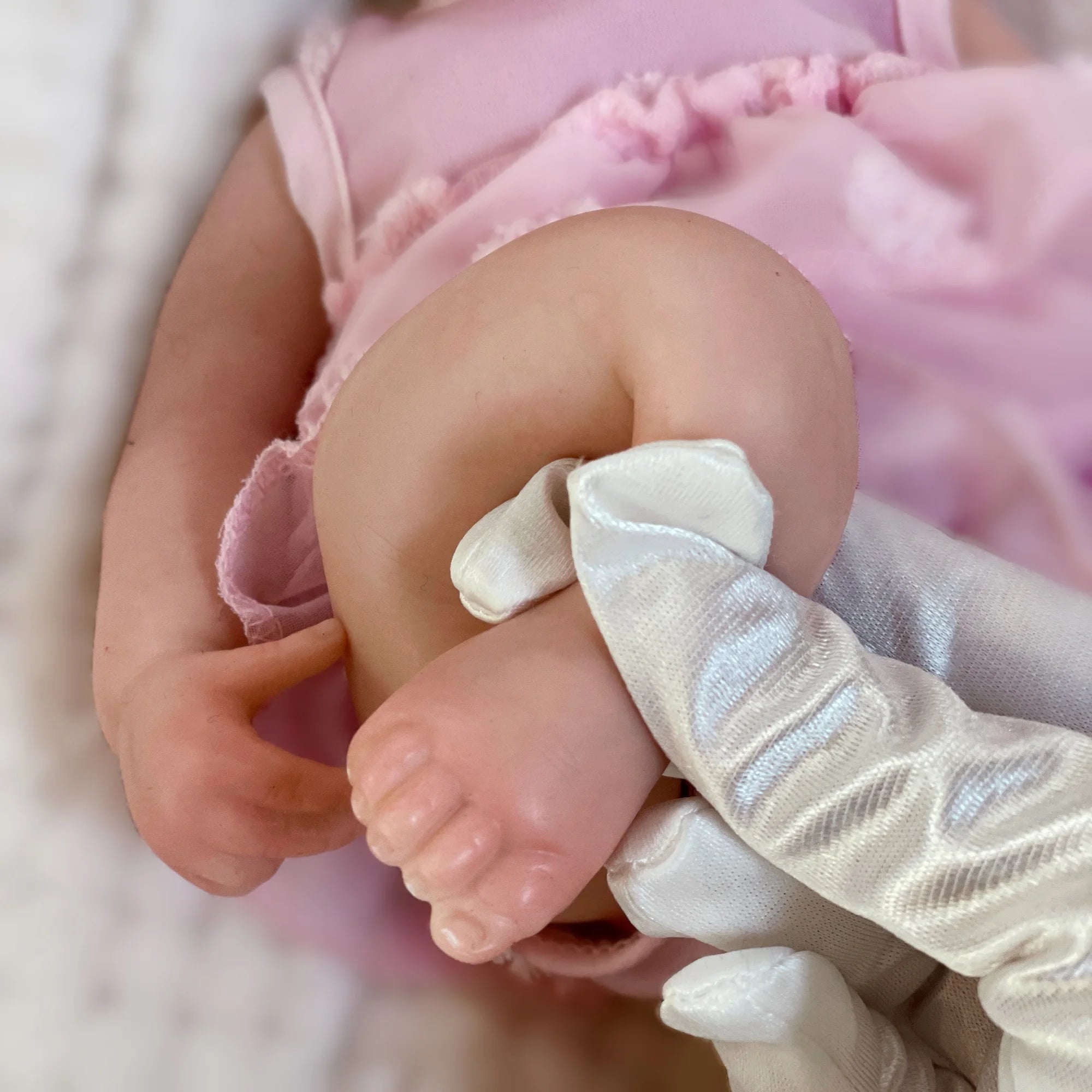BEBÊ REBORN CORPO DE SILICONE SÓLIDO
